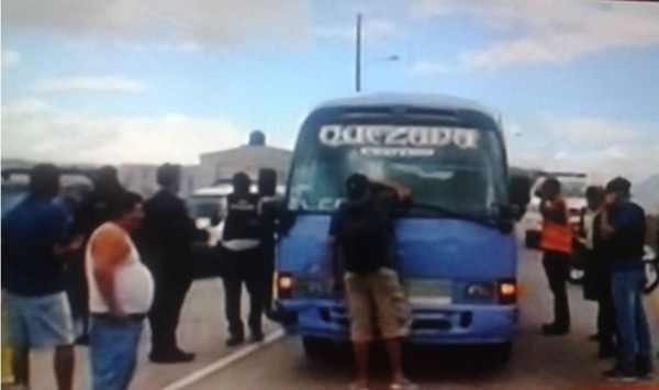 Matan a un conductor de bus en Tegucigalpa