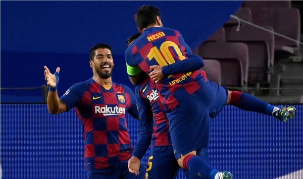 Barcelona vence al Napoli y clasifica a cuartos de final de la Champions League