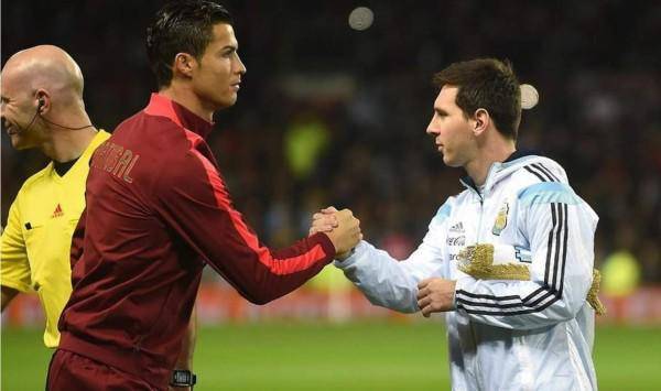 Con Real Madrid y Barcelona, Portugal y Argentina, ambos cracks mantuvieron una rivalidad por muchos años. 