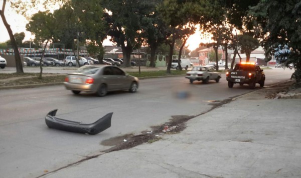 Bus rapidito atropella a peatón y se da a la fuga en San Pedro Sula