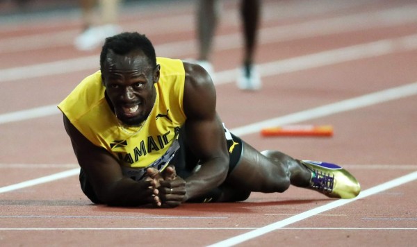 ¡Increíble! Usain Bolt tuvo el peor final de su carrera