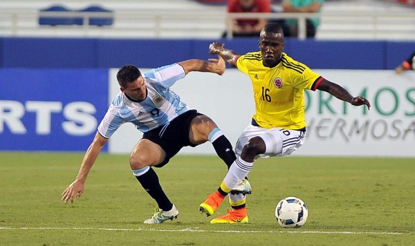 Argentina, rival de Honduras en los Olímpicos, no pudo con Colombia