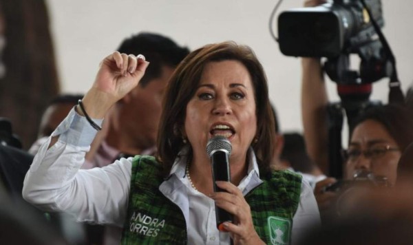 Sandra Torres se postula a Presidencia de Guatemala