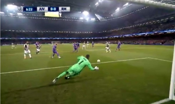 VIDEO: La tremenda tapada de Keylor Navas en el inicio de la final de Champions League