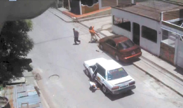Video: Así asesinaron a un taxista en la capital de Honduras