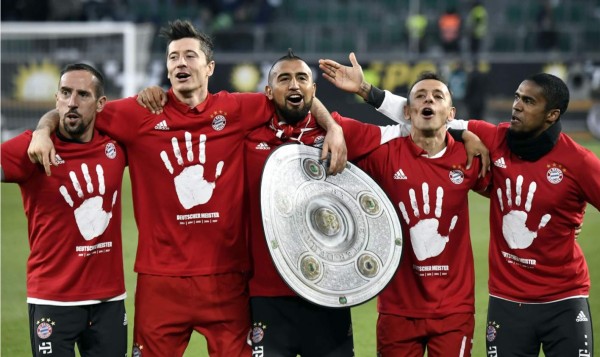 El Bayern, campeón de la Bundesliga por quinto año seguido