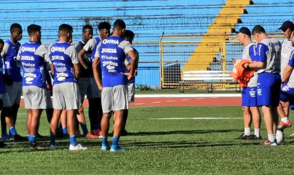 Sub-23 de Honduras comenzó tercer microciclo previo al Preolímpico