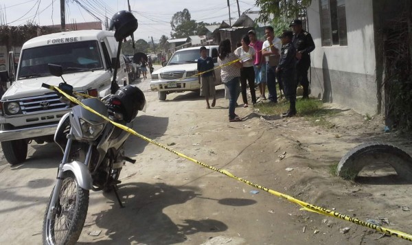 Matan a mujer en el portón de su casa en Choloma