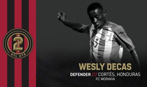 Wesly Decas jugará con el Atlanta United 2 de Estados Unidos