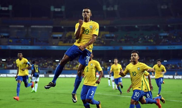 Honduras es goleada por Brasil y dice adiós al Mundial Sub-17