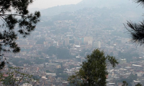 Capa de humo sobre Tegucigalpa y San Pedro Sula contiene sustancias peligrosas