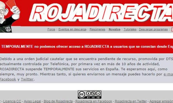 Rojadirecta desafía a Movistar con trucos para ver el Barça y el Real Madrid gratis