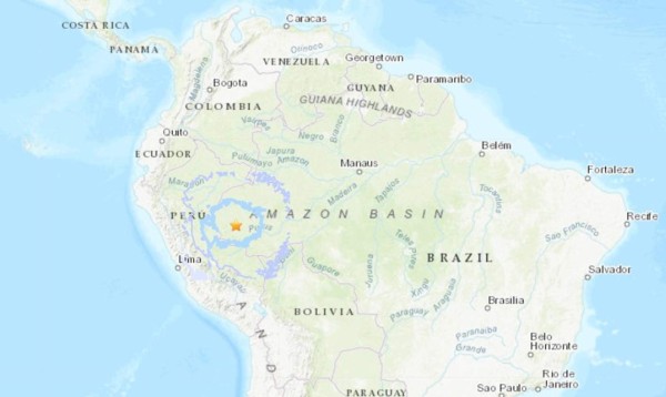 Sismo de magnitud 6,8 sacude una aislada región amazónica entre Brasil y Perú