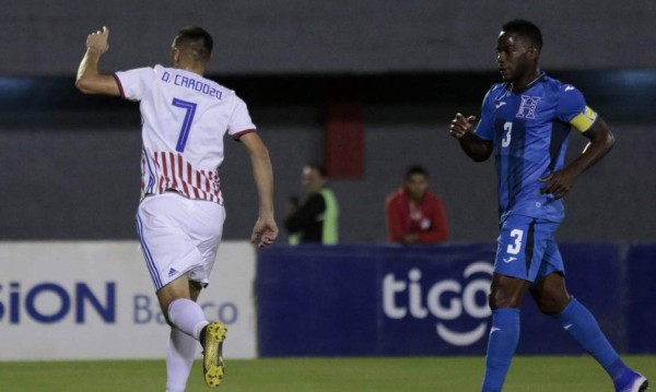Honduras le saca el empate a Paraguay y deja buenas sensaciones
