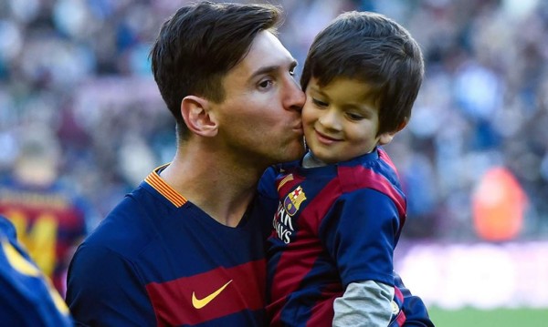 Messi instala cámaras en la escuela de su hijo Thiago