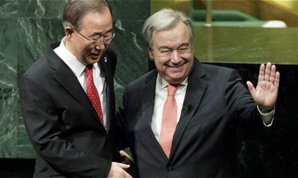 António Guterres asume como nuevo secretario general de la ONU