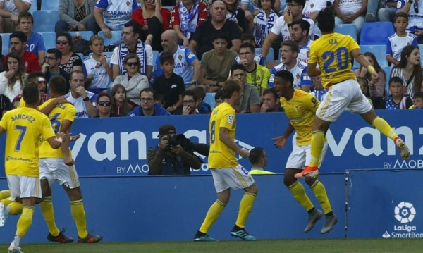 ¡Encendido! 'Choco' Lozano anotó su tercer gol consecutivo con el Cádiz en España