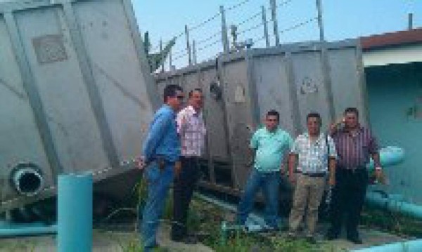 Vecinos de Omoa piden reparación de planta potabilizadora