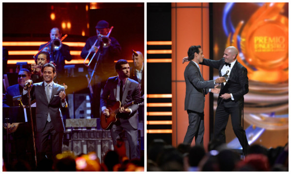 Marc Anthony triunfa en Premios Lo Nuestro 2014