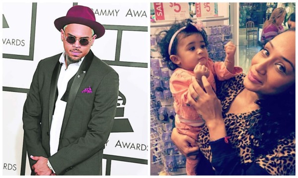 Chris Brown quiere que su hija viva con él   