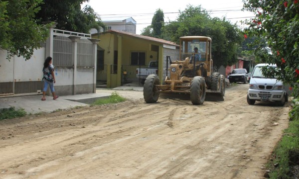 Más de L160 millones invierten en red vial en San Pedro Sula