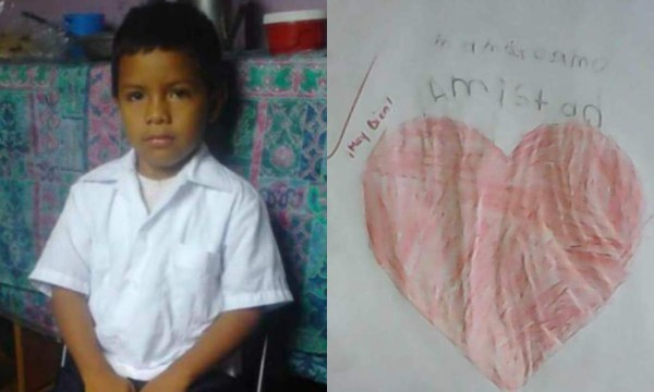 Compañeritos despiden a niño ultimado por padrastro en Comayagua