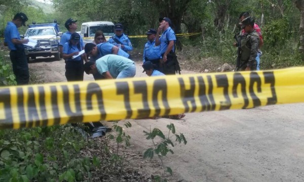 Ejecutan a balazos a un joven en San Manuel, Cortés