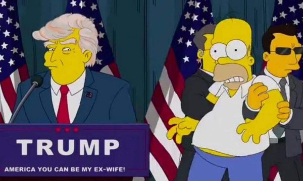 Guionista que predijo Presidencia de Trump en Simpsons dice que fue un aviso