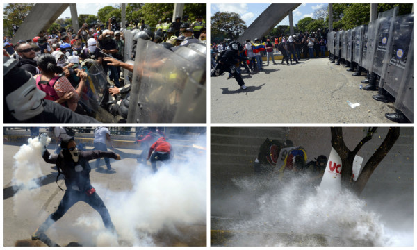 Ofensiva del chavismo contra la oposición reactivas protestas en Venezuela