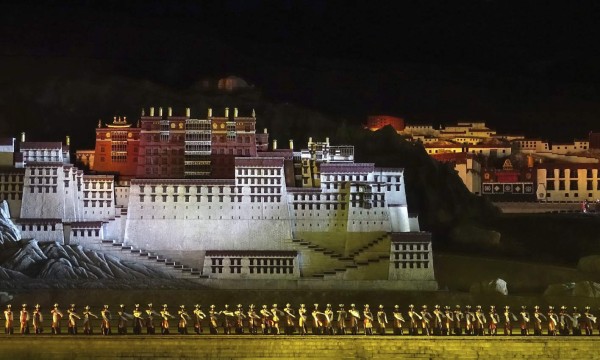Potala, el antiguo palacio del Dalai Lama   