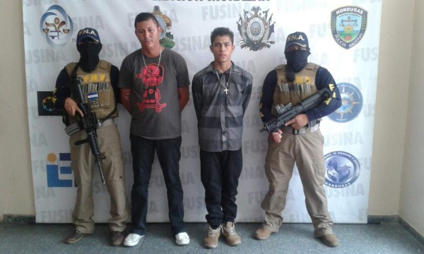 FNA captura en San Pedro Sula y La Lima a tres supuestos extorsionadores