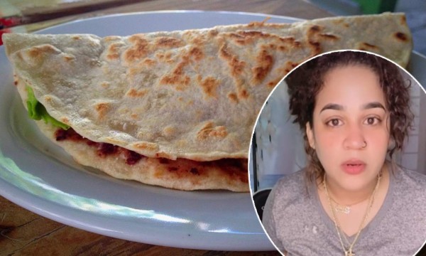 ¿Por qué las baleadas son tan ricas? Dominicana explota en TikTok por la gastronomía hondureña