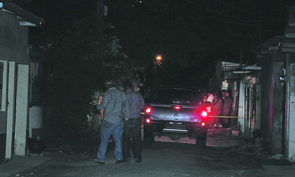 Noche violenta en San Pedro Sula