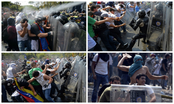 Mueren un guardia y un estudiante en protestas en el centro de Venezuela
