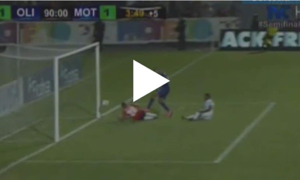 VIDEO: El gol invalidado a Eddie Hernández
