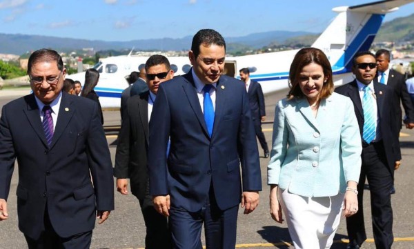 Presidente de Guatemala se reúne con JOH
