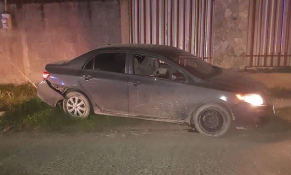 Matan a dos hombres dentro de un carro en San Pedro Sula