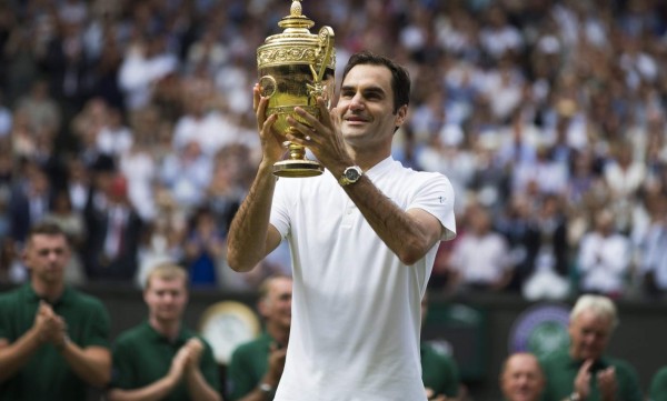 Federer agranda su historia y conquista Wimbledon por octava vez