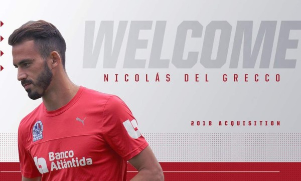 Argentino Nicolás Del Grecco se va del Olimpia y ficha por el Chicago Fire de la MLS