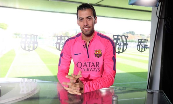 Busquets: 'Solo mi mujer y Guardiola pueden hacer que salga del Barcelona'