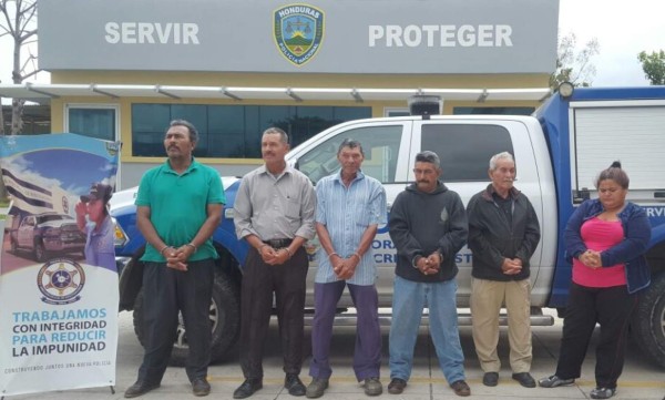 Policia captura a seis miembros de la 'Banda la 25”