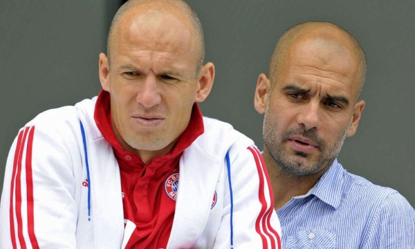 Robben sobre Pep Guardiola: 'Está poseído'