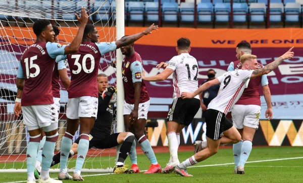 ¿Y la tecnología? Incredulidad en la Premier ante gol fantasma del Sheffield United