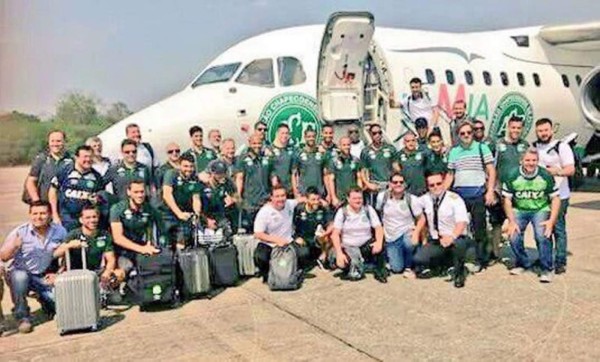 ¡Macabra coincidencia! El Chapecoense promocionó el avión estrellado