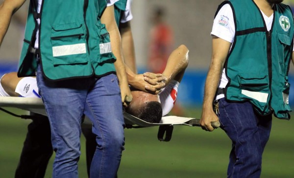 Jonathan Paz sufre una contractura muscular y es duda en la Liga Concacaf