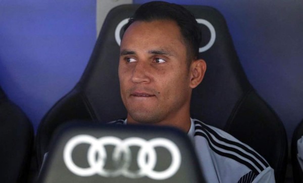 Keylor Navas no está contento de ser suplente en el Real Madrid.