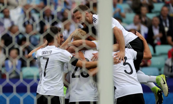 Alemania debuta con pie derecho en la Copa Confederaciones