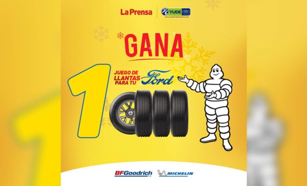 Participa y gana con LA PRENSA, Yude Canahuati y Michelin