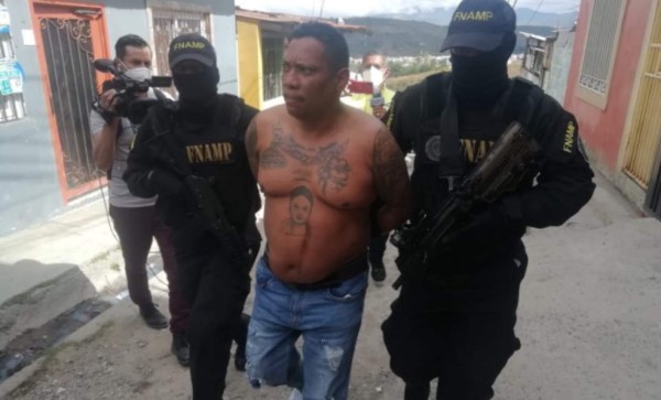 Capturan a supuesto líder de la Mara Salvatrucha en Tegucigalpa