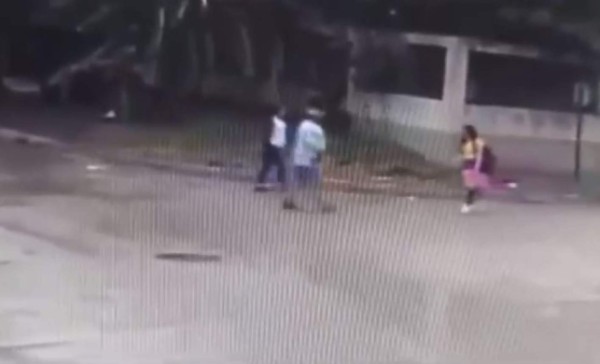 Video: capturan a pareja por robo en San Pedro Sula